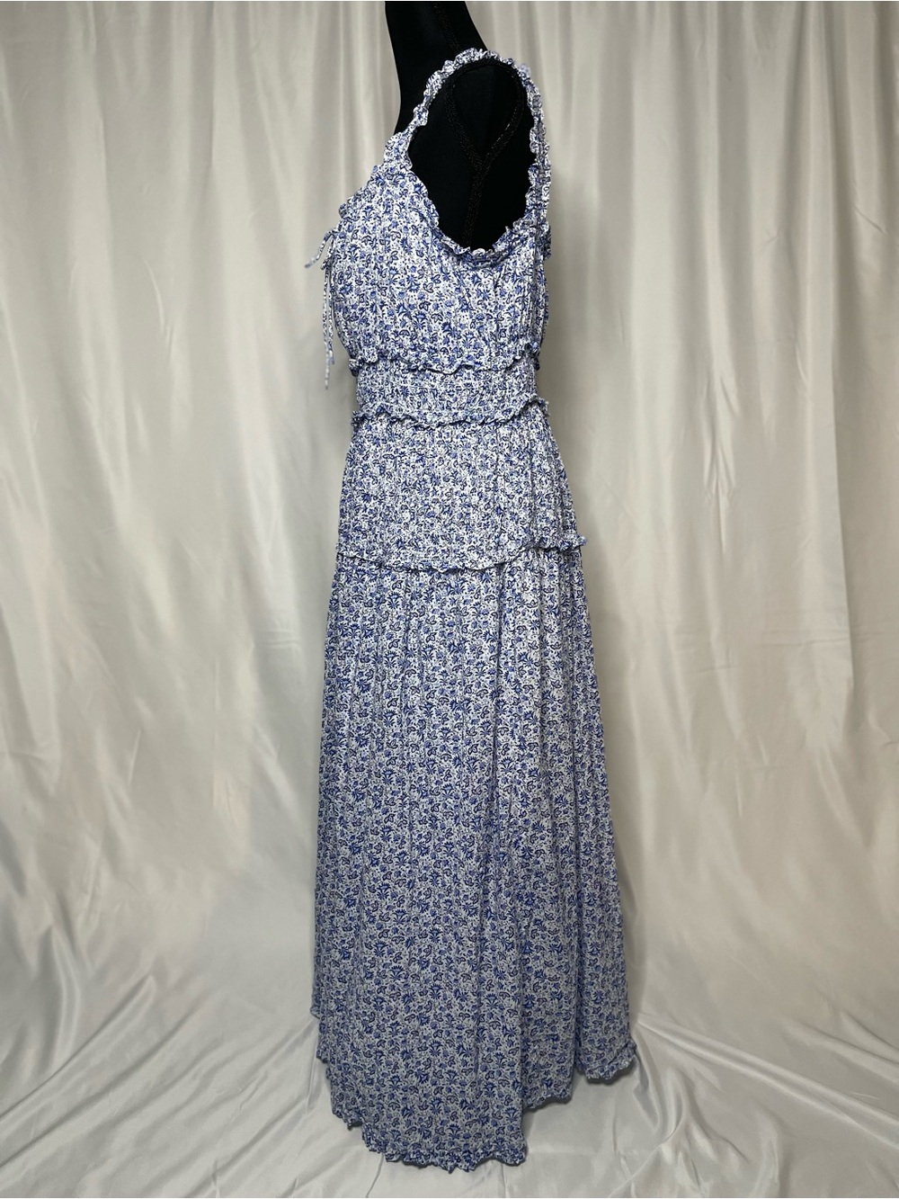 Gap × DÔEN Blue Floral Maxi Dress - Women - Picture 6 of 11